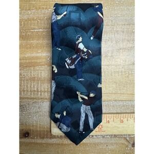 American Sports USA Made Golf Golfer Playful Novelty Tie Father Gift